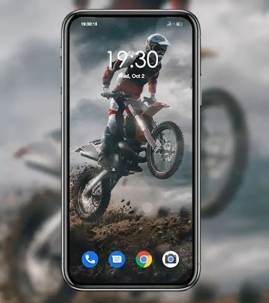 Скачать Dirt Bike Wallpaper HD [Без рекламы] на Андроид