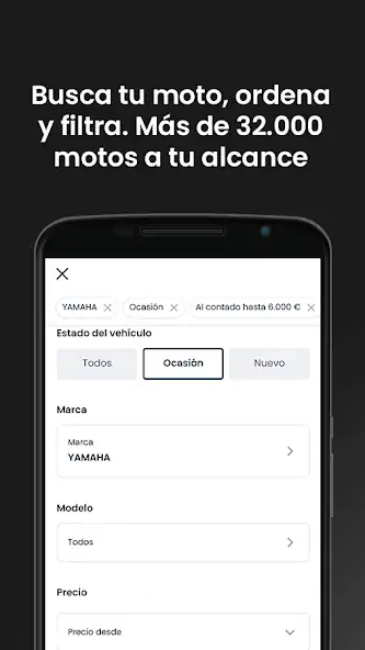 Скачать Motos.net - Motos de Ocasión [Разблокированная версия] на Андроид