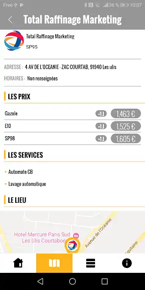 Скачать Prix carburant moins cher [Без рекламы] на Андроид