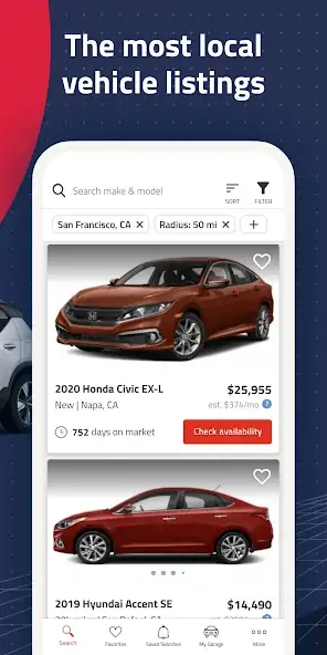 Скачать Autolist: Used Car Marketplace [Премиум версия] на Андроид