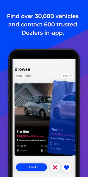 Скачать Sweep: Find Your Next Car Now [Разблокированная версия] на Андроид