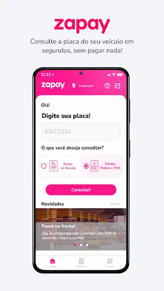 Скачать Zapay: IPVA e Licenciamento [Без рекламы] на Андроид