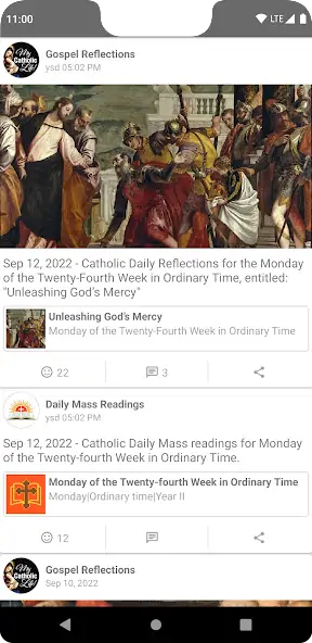 Скачать Catholic Mass Readings & Bible [Без рекламы] на Андроид