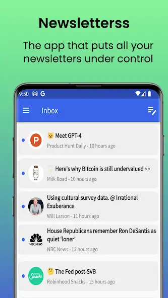 Скачать Newsletters & Substack Reader [Разблокированная версия] на Андроид