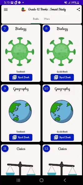 Скачать Grade 12 Books : Smart Study [Полная версия] на Андроид