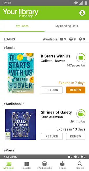 Скачать BorrowBox Library [Полная версия] на Андроид