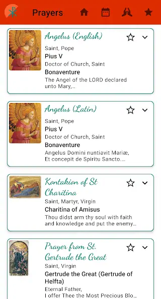 Скачать Catholic Saints [Премиум версия] на Андроид