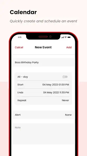 Скачать Calendar [Разблокированная версия] на Андроид
