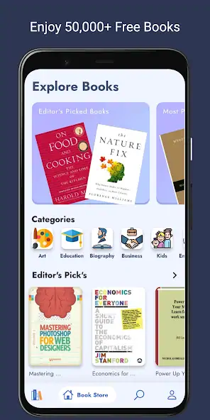 Скачать Zee Library - 50,000 PDF Books [Разблокированная версия] на Андроид