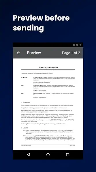 Скачать FAX App: отправка факсов [Без рекламы] на Андроид