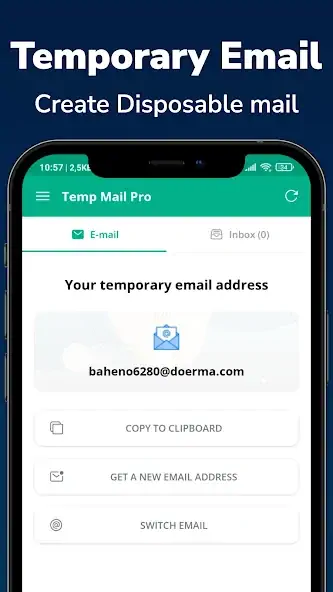 Скачать Temp Mail Pro - Multiple Email [Премиум версия] на Андроид