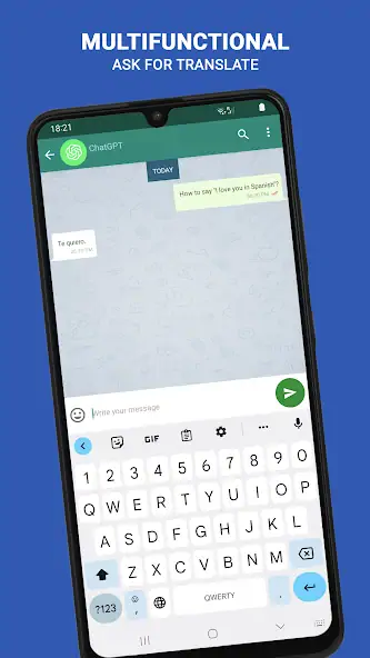 Скачать WhatsGPT AI chat Turbo [Без рекламы] на Андроид