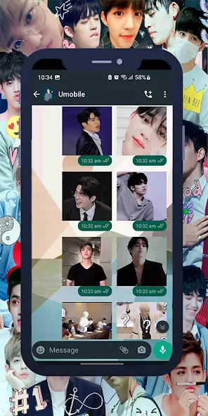 Скачать S.Coups SVT Animated WASticker [Премиум версия] на Андроид