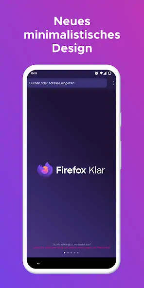 Скачать Firefox Klar Browser [Полная версия] на Андроид