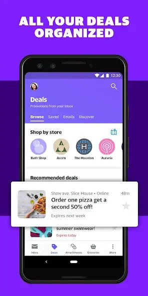 Скачать Mail App (powered by Yahoo) [Полная версия] на Андроид