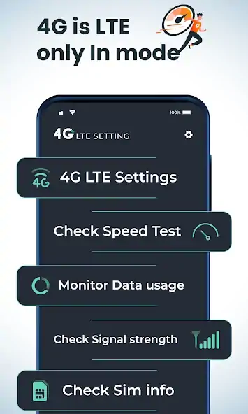 Скачать 4G LTE Mode only [Премиум версия] на Андроид