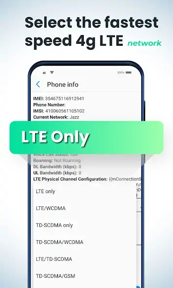 Скачать 4G LTE Mode only [Премиум версия] на Андроид