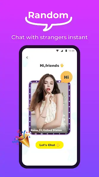 Скачать Hotchat - 1 on 1 Video Chat [Без рекламы] на Андроид