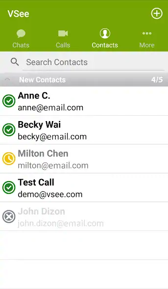 Скачать VSee Messenger [Без рекламы] на Андроид