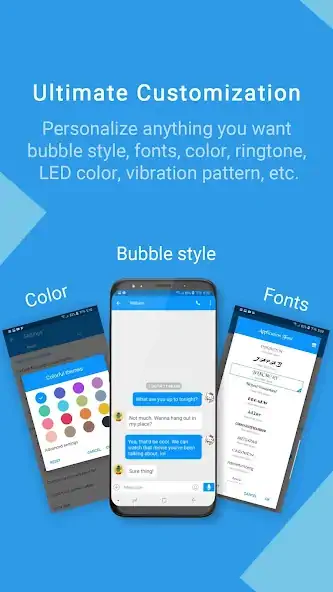 Скачать Handcent Next SMS messenger [Полная версия] на Андроид