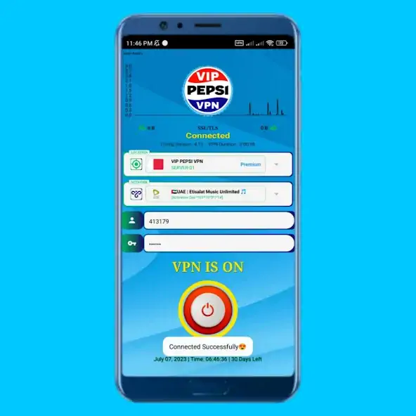 Скачать VIP PEPSI VPN [Без рекламы] на Андроид