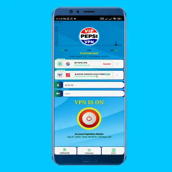 Скачать VIP PEPSI VPN [Без рекламы] на Андроид