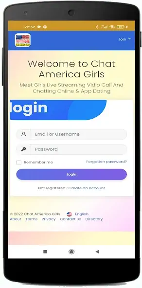 Скачать Chat America Girls -Dating USA [Премиум версия] на Андроид