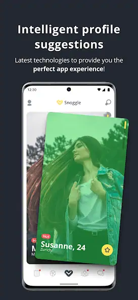 Скачать Snoggle - Chat & Dating App [Разблокированная версия] на Андроид