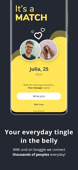 Скачать Snoggle - Chat & Dating App [Разблокированная версия] на Андроид