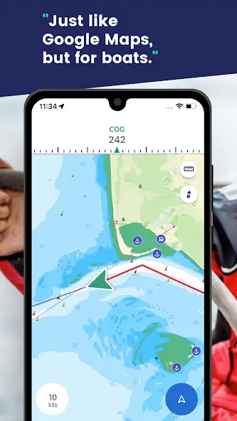 Скачать savvy navvy : Boat Navigation [Без рекламы] на Андроид