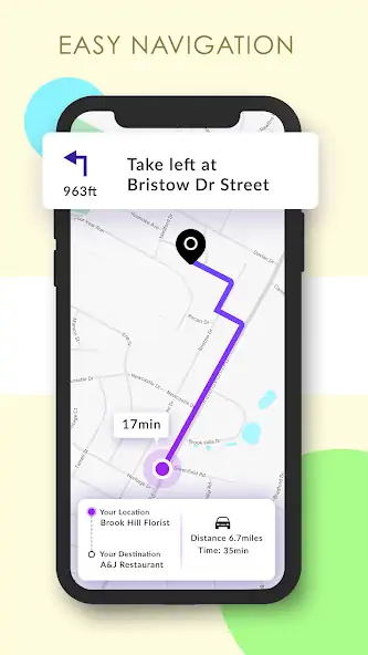 Скачать GPS Navigation, Maps & Traffic [Премиум версия] на Андроид