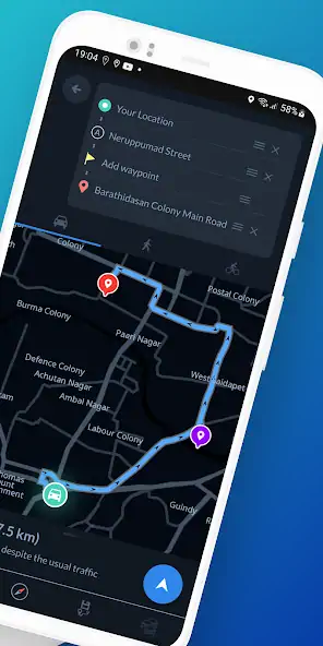 Скачать Offline Map Navigation [Разблокированная версия] на Андроид