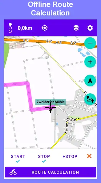Скачать Alminav: Offline Outdoor Navi [Без рекламы] на Андроид