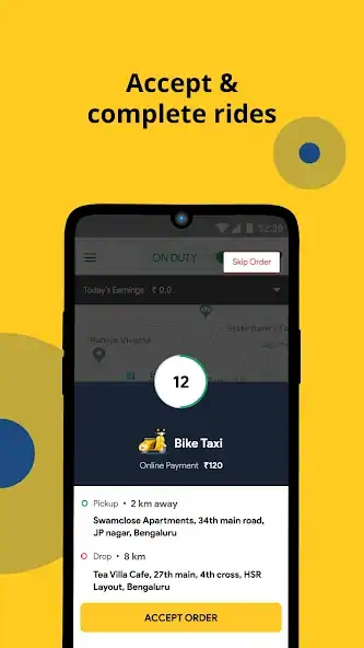 Скачать Rapido Captain Bike Taxi Auto [Разблокированная версия] на Андроид