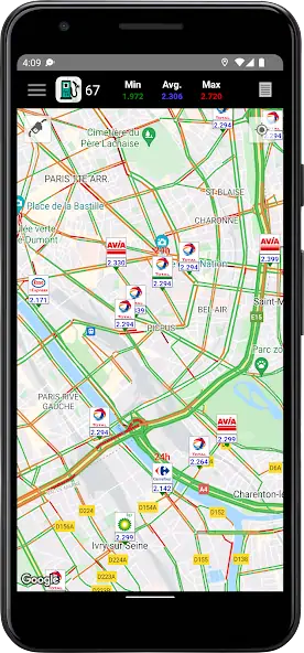 Скачать fuelFR: fuel prices for France [Премиум версия] на Андроид