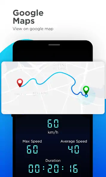 Скачать GPS-спидометр - счетчик [Без рекламы] на Андроид