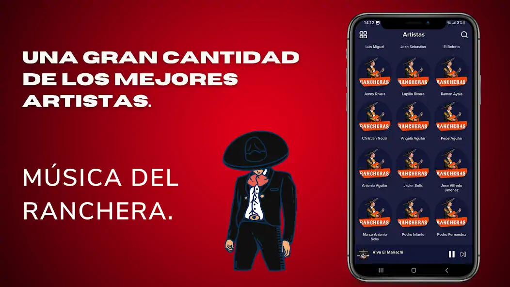 Скачать Música Ranchera Mexicana [Полная версия] на Андроид