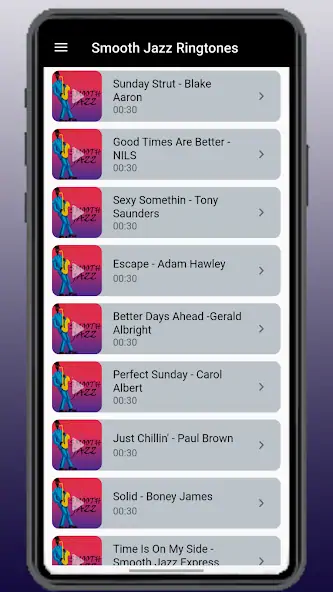 Скачать Smooth Jazz Ringtones App [Полная версия] на Андроид