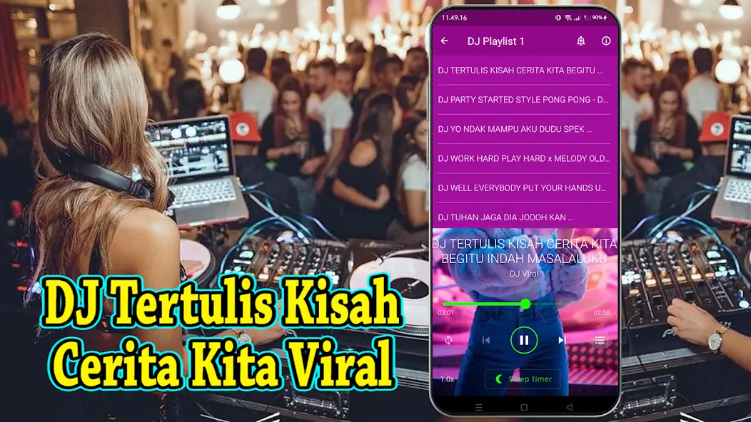 Скачать DJ Tertulis Kisah Cerita Kita [Без рекламы] на Андроид