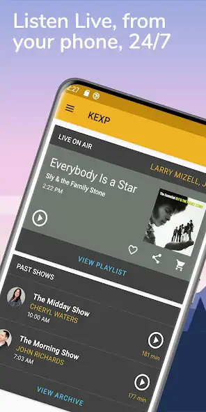 Скачать KEXP [Разблокированная версия] на Андроид