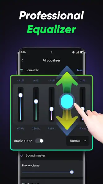 Скачать Bass Booster - Volume Booster [Премиум версия] на Андроид