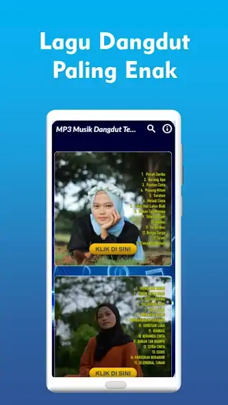 Скачать Lagu Dangdut Merdu MP3 Offline [Полная версия] на Андроид
