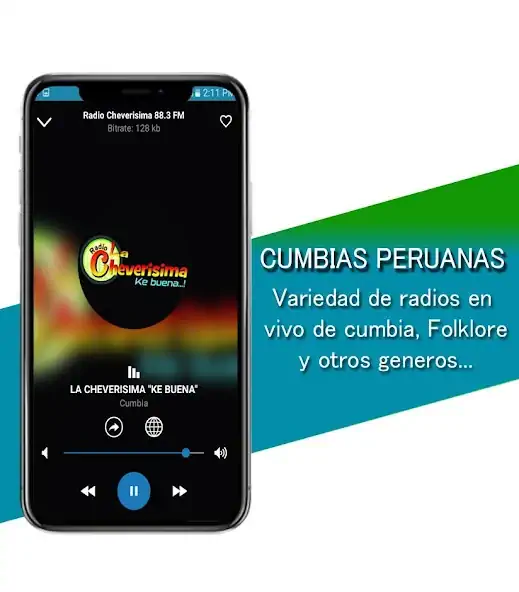 Скачать Cumbias Peruanas [Без рекламы] на Андроид