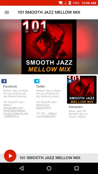 Скачать 101 SMOOTH JAZZ MELLOW MIX [Премиум версия] на Андроид