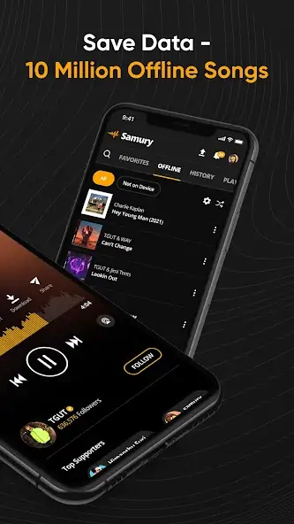 Скачать Audiomack: Music Downloader [Премиум версия] на Андроид