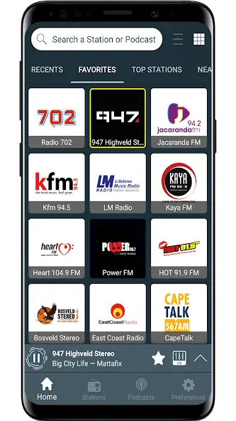 Скачать Radio South Africa - FM Radio [Разблокированная версия] на Андроид