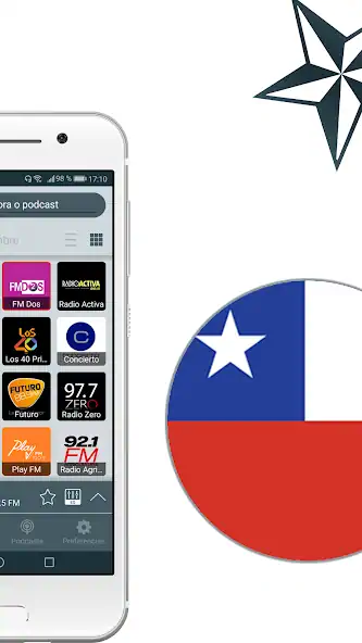 Скачать Radios de Chile - radio online [Полная версия] на Андроид