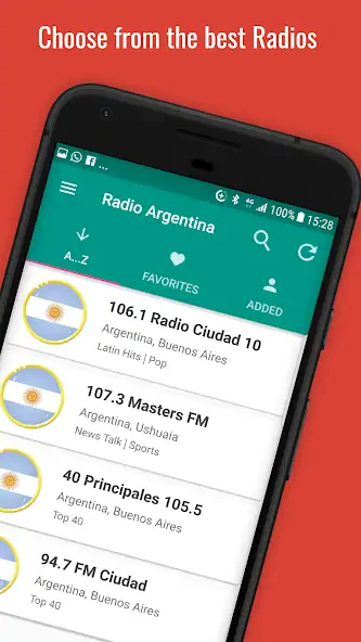 Скачать Argentina Radio Stations [Без рекламы] на Андроид