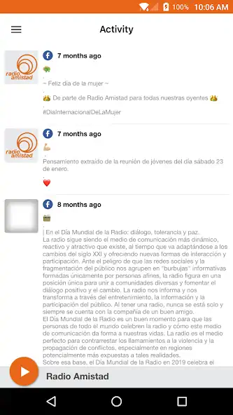 Скачать Radio Amistad 96.9 FM [Премиум версия] на Андроид