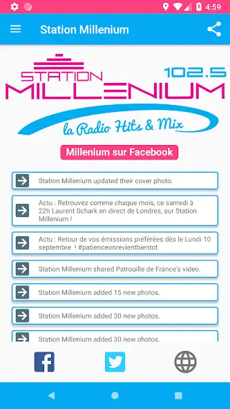 Скачать Station Millenium Hits & Mix [Без рекламы] на Андроид
